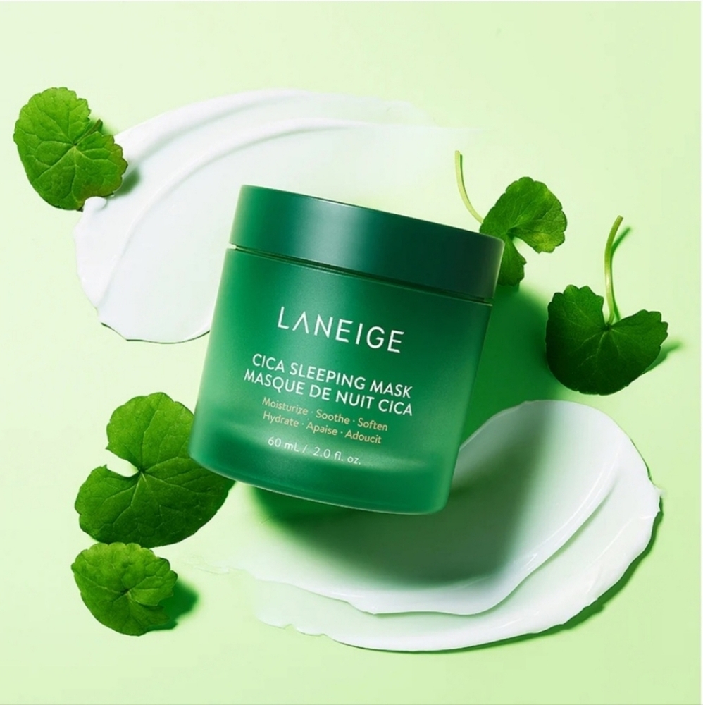 LANEIGE NIB CICA Sleeping Mask 2.0Z Full Size•Hydrate•Moisturize• Soothe…